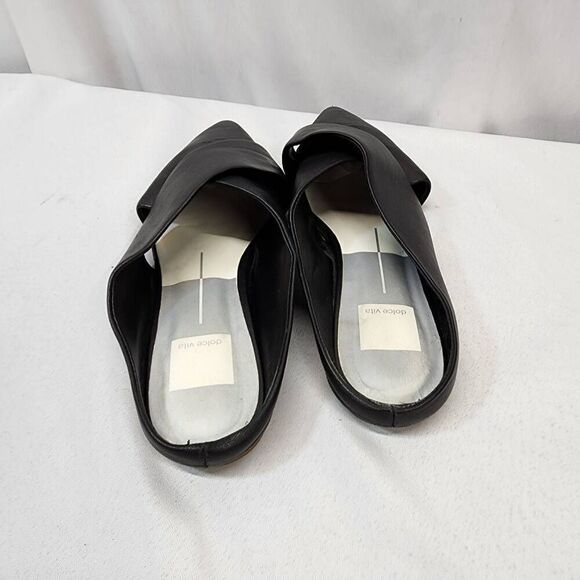 Dolce Vita Camia Black Leather Mule Women’s Size 8.5 Shoes Slip-On Comfort - Picture 4 of 10